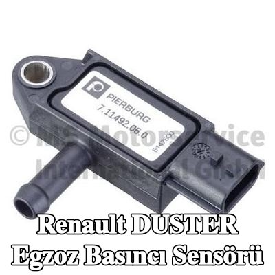 PIERBURG Egzoz basıncı sensörü — 2011 Renault Duster
