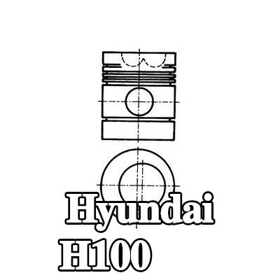 KOLBENSCHMIDT المكبس — 1997 Hyundai H100