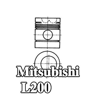 KOLBENSCHMIDT المكبس — 2002 Mitsubishi L200