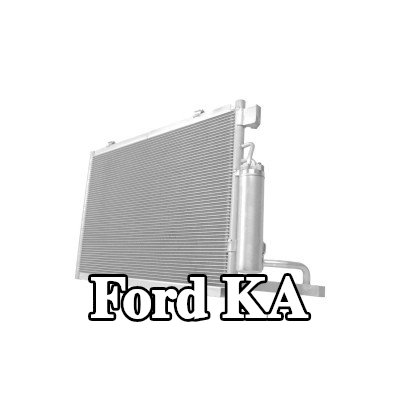 HELLA مكثف تكييف الهواء مع مجفف, مع حشيات/مانعات تسرب — Ford Ka