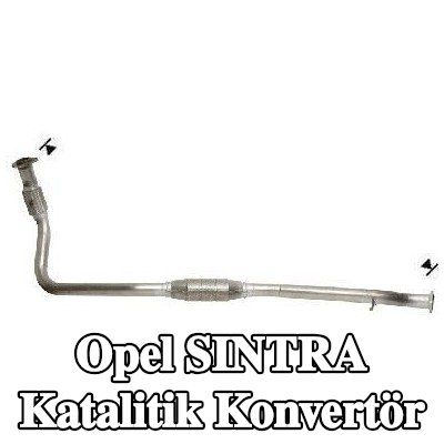 VEGAZ Sabitleme/montaj malzemesi dahil katalitik konvertör — Opel Sintra