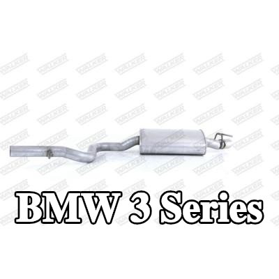 WALKER كاتم الصوت الخلفي 1270mm, مع أنبوب, بدون قطع التثبيت — 2012 BMW 3 Series