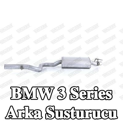 WALKER Arka susturucu 1270mm, boru ile, montaj parçaları olmadan — 2012 BMW 3 Series