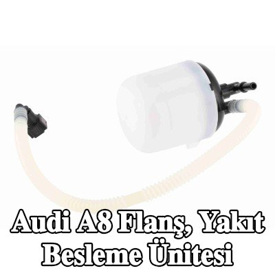 VEMO Flanş, yakıt besleme ünitesi — Audi A8
