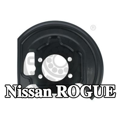 OPTIMAL لوحة دعم قرص الفرامل للمحور الأمامي الأيسر — 2008 Nissan Rogue