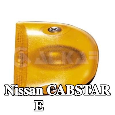 ALKAR مؤشر جانبي أمامي أيمن, برتقالي, مع حامل لمبة — Nissan Cabstar E