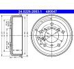 ATE أسطوانة الفرامل 282, 0mm — Volkswagen Lt (1)
