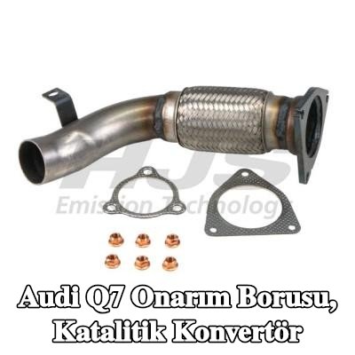 HJS Onarım borusu, katalitik konvertör katalitik konvertör sonrası, sabitleme malzemesi ile — Audi Q7