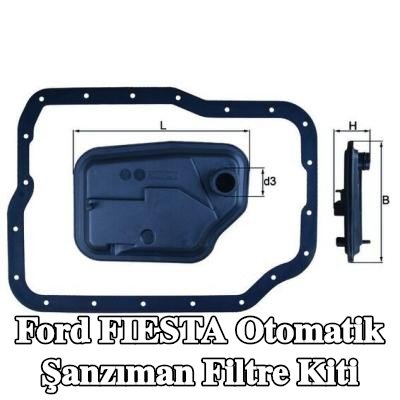 MAHLE Conta/sızdırmazlık elemanı içeren otomatik şanzıman filtre kiti — 2012 Ford Fiesta