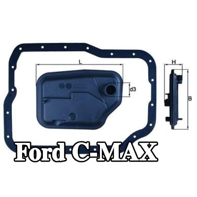 MAHLE مجموعة مرشح ناقل الحركة الأوتوماتيكي مع حشية/سداد — 2010 Ford C-max