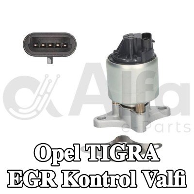 Alfa e-Parts Conalı/sızdırmazlık elemanlı EGR kontrol valfi — 2000 Opel Tigra