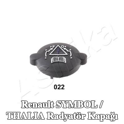 ASHIKA Radyatör kapağı — 1998 Renault Symbol / Thalia