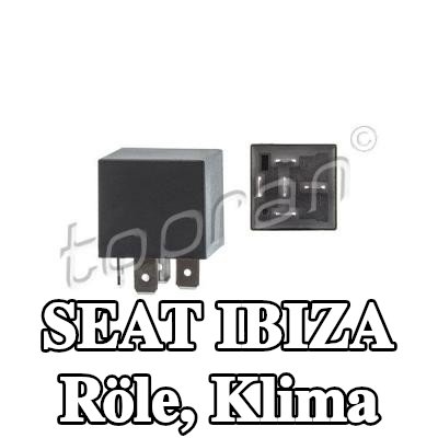 TOPRAN Röle, klima — SEAT Ibiza