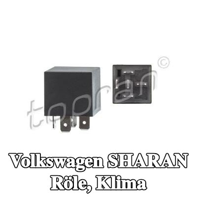 TOPRAN Röle, klima — Volkswagen Sharan