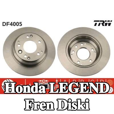 TRW Fren diski Dış Çap: 282mm, düz, Boyalı — 2006 Honda Legend