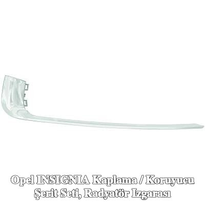 DIEDERICHS Kaplama / Koruyucu Şerit Seti, radyatör ızgarası — Opel Insignia
