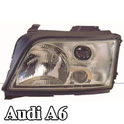 ABAKUS المصباح الأيمن, H1, H1/H1/H3, H3, بدون لمبة — 1995 Audi A6