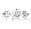 PRASCO Isıtıcı fan motoru — Peugeot 306 (1)