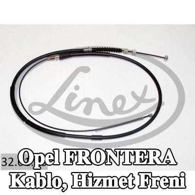 LINEX Kablo, hizmet freni — Opel Frontera