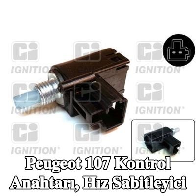 QUINTON HAZELL Kontrol Anahtarı, hız sabitleyici — Peugeot 107