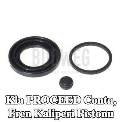BUDWEG CALIPER Conta, fren kaliperi pistonu — Kia Proceed