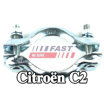 FAST حامل سلكي، نظام العادم — Citroën C2
