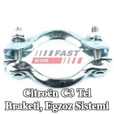 FAST Tel braketi, egzoz sistemi — Citroën C3
