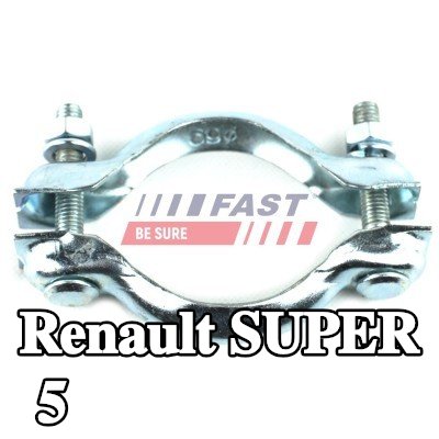 FAST حامل سلكي، نظام العادم — Renault Super 5