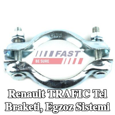 FAST Tel braketi, egzoz sistemi — 2000 Renault Trafic