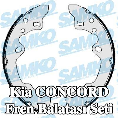 SAMKO Fren Balatası Seti — Kia Concord