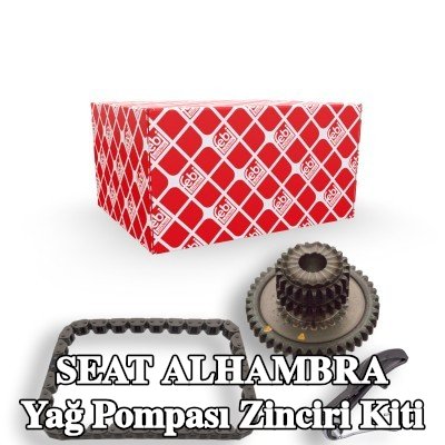 FEBI BILSTEIN Yağ pompası zinciri kiti — SEAT Alhambra