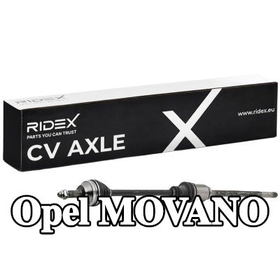 RIDEX عمود الدفع للمحور الأمامي الأيمن, 1118mm — 1998 Opel Movano
