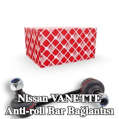 FEBI BILSTEIN Stabilizatör kolu OE Turbo YENİ, Ön Aks Sağ, 112mm, Çelik — 2000 Nissan Vanette
