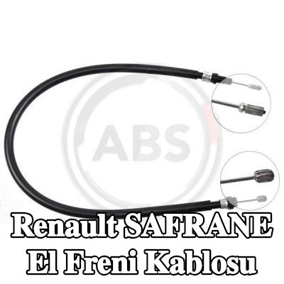 A.B.S. El freni kablosu 850mm — Renault Safrane