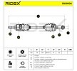 RIDEX Sol arka aks tahrik mili, 771, 00mm — 2012 Honda Cr-v (2)
