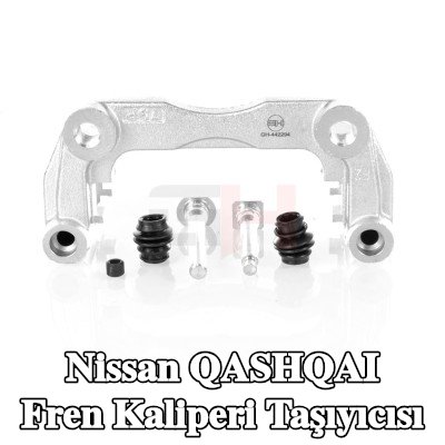 GH Fren kaliperi taşıyıcısı Ön Aks Sol, Ön Aks Sağ, Ön aks her iki taraf, Sol, Sağ — Nissan Qashqai