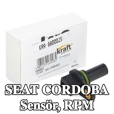 KRAFT Sensör, RPM — 1995 SEAT Cordoba