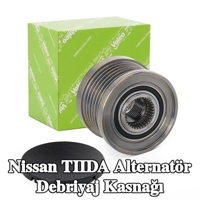 VALEO Alternatör debriyaj kasnağı — 2004 Nissan Tiida