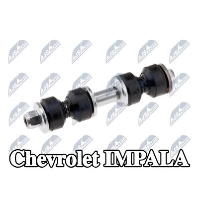 NTY وصلة قضيب مانع الانقلاب المحور الأمامي, المحور الأمامي الأيسر, المحور الأمامي الأيمن, يمين — Chevrolet Impala