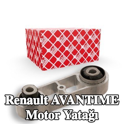 FEBI BILSTEIN Motor yatağı, arka, Elastomer — 2001 Renault Avantime