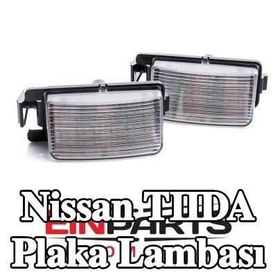EINPARTS Plaka lambası — 2011 Nissan Tiida
