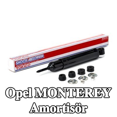 TOKICO Amortisör Arka Aks, Yağ Basıncı, Teleskopik Amortisör — Opel Monterey