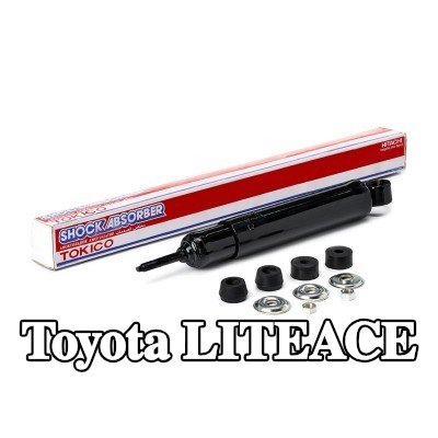TOKICO ممتص صدمات المحور الخلفي, ضغط الزيت, ممتص صدمات تلسكوبي — 1995 Toyota Liteace