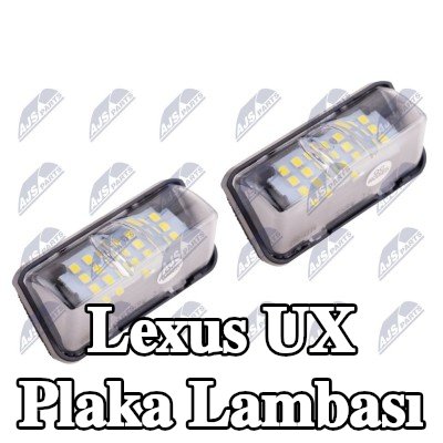 NTY Her iki tarafta plaka lambası — Lexus Ux