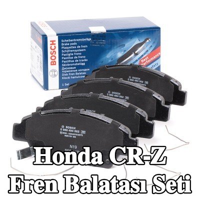 BOSCH Fren balatası seti 15, 9mm, gıcırtı önleyici plaka ile, yaylı — Honda Cr-z