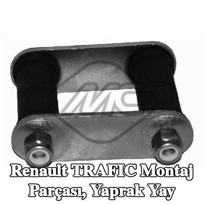 Metalcaucho Montaj parçası, yaprak yay — Renault Trafic