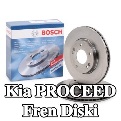 BOSCH Fren diski Dış Çap: 280mm, Havalandırmalı, içten havalandırmalı, Yağlanmış — 2016 Kia Proceed