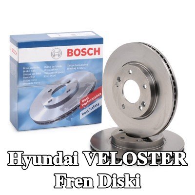 BOSCH Fren diski Dış Çap: 280mm, Havalandırmalı, içten havalandırmalı, Yağlanmış — Hyundai Veloster
