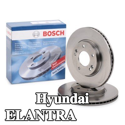 BOSCH القطر الخارجي لقرص المكابح: 280mm, مُهوى, مزود بفتحات تهوية داخلية, مشحم — Hyundai Elantra