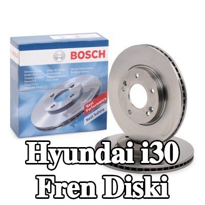 BOSCH Fren diski Dış Çap: 280mm, Havalandırmalı, içten havalandırmalı, Yağlanmış — Hyundai i30